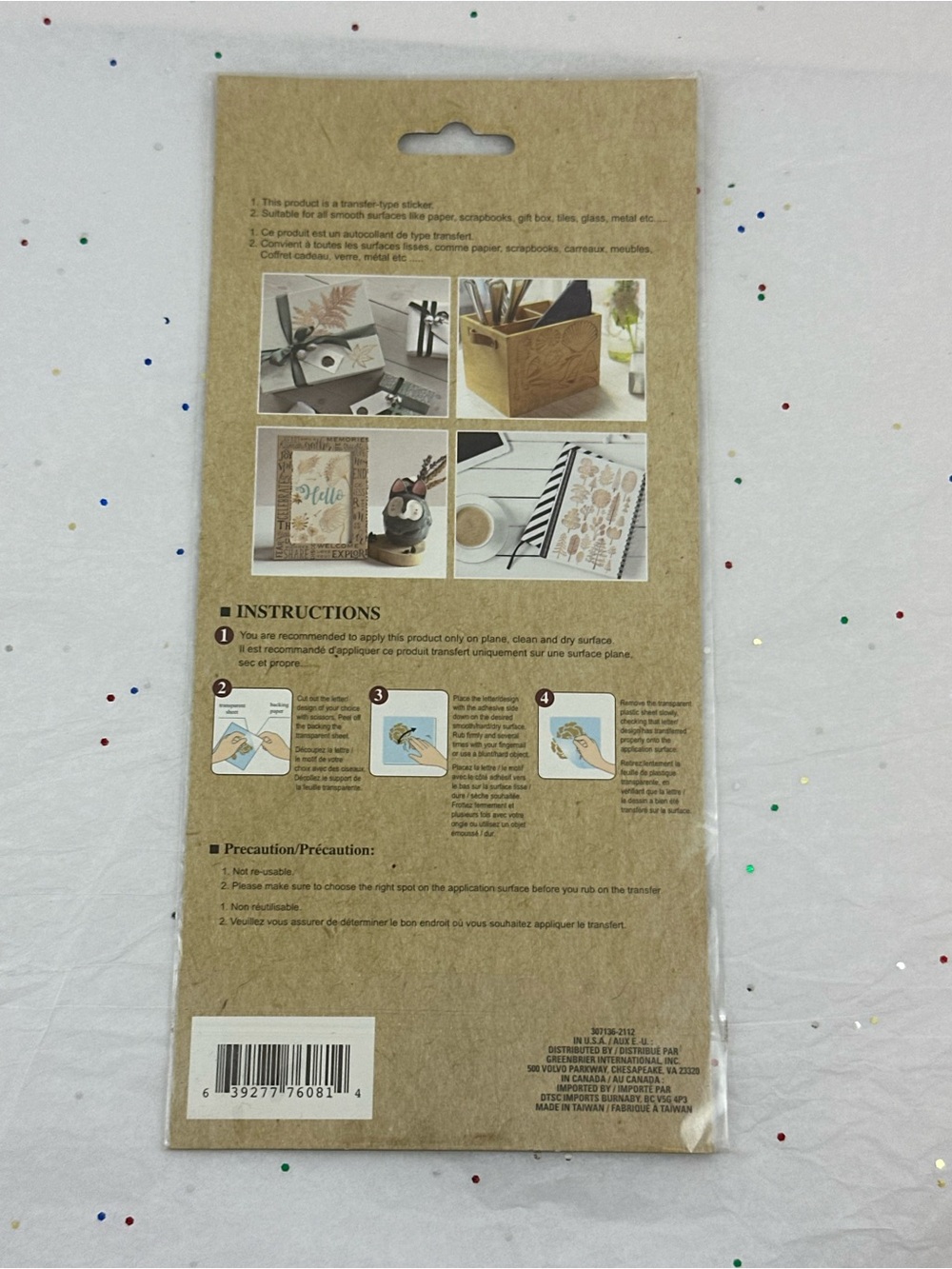 Craft Stencil & Sticker Pack (5) - Picture 9 of 11